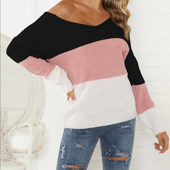 🌟Sale🌟Twist Back Sweater - Picture 3 of 3